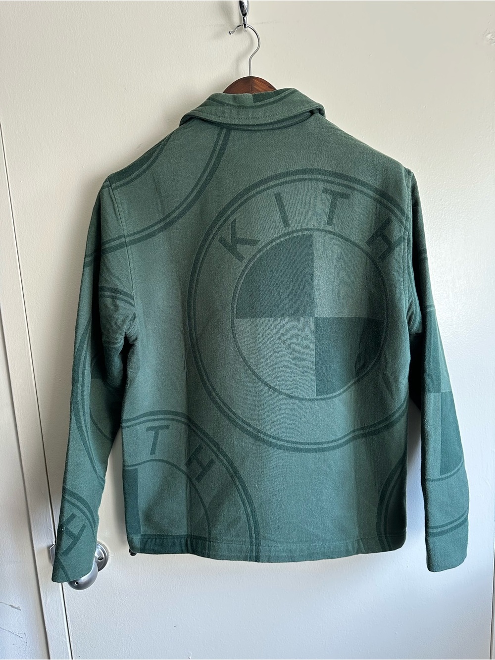 Kith x BMW Green Patterned Logo Jacket ULTRA RARE - Picture 7 of 8
